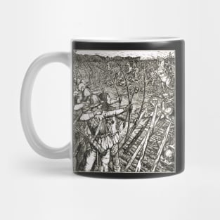 Archers winning the day, Agincourt, 1415 Mug